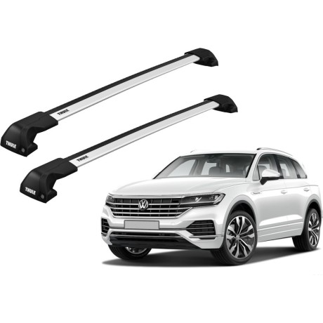Barras THULE EDGE Flush para autos VOLKSWAGEN Touareg desde 2019-2021