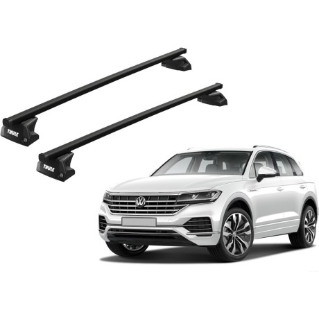 Barras THULE EVO SquareBar para autos VOLKSWAGEN Touareg desde 2019-2021