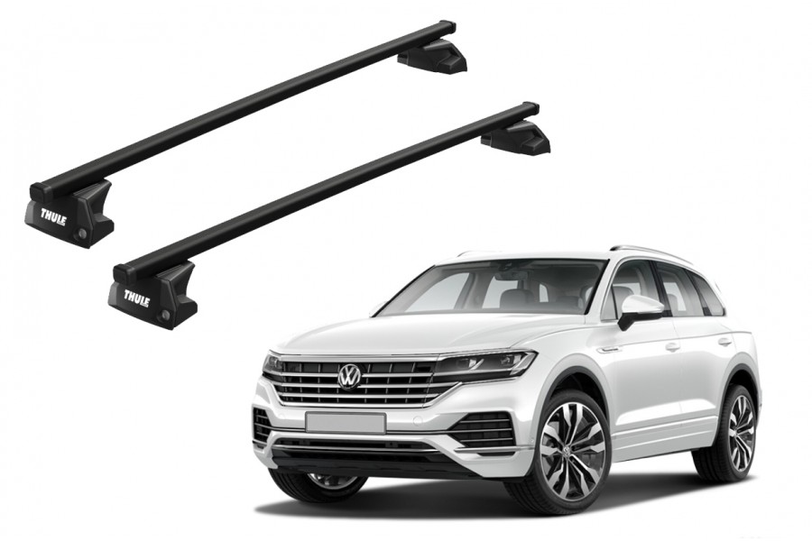 Barras THULE EVO SquareBar para autos VOLKSWAGEN Touareg desde 2019-2021