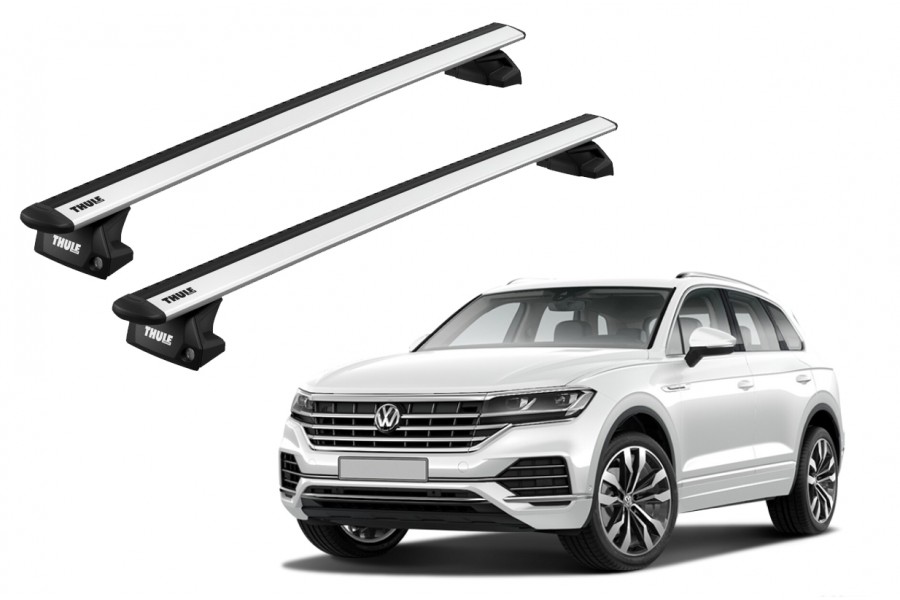 Barras THULE EVO WingBar para autos VOLKSWAGEN Touareg desde 2019-2021