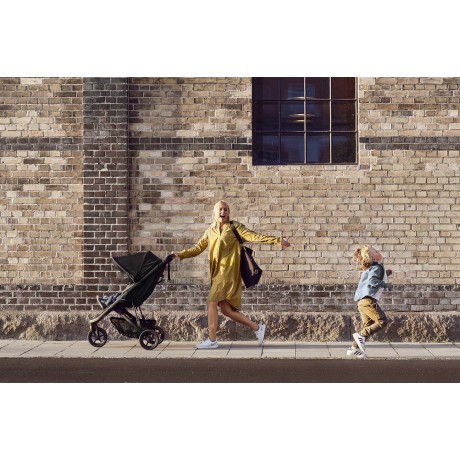 Coche Thule Spring | Black Misty Rose Melange