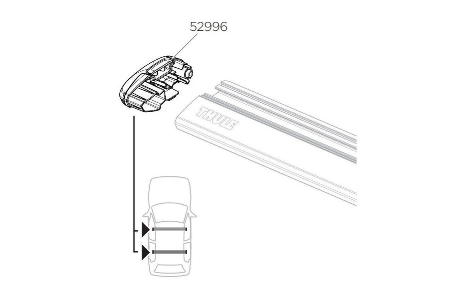 Tapa Thule Wingbar Evo Izquierda