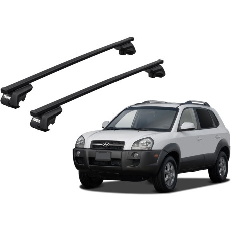 Barras THULE SmartRack XT para autos HYUNDAI Tucson 2004 a 2009