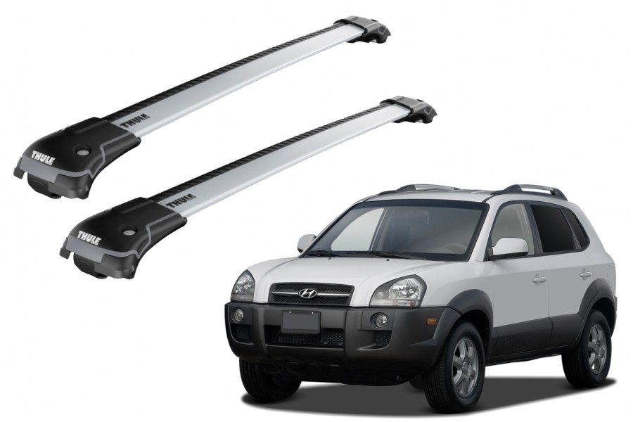 Barras THULE EDGE para autos HYUNDAI Tucson 2004 a 2009