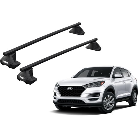 Barras THULE EVO SquareBar para autos HYUNDAI Tucson desde 2015 - 2021