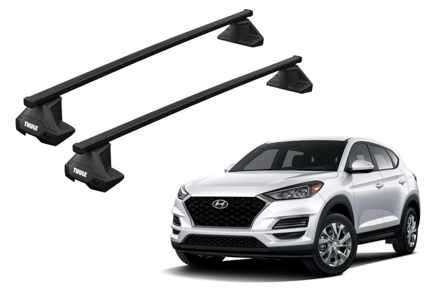 Barras THULE EVO SquareBar para autos HYUNDAI Tucson desde 2015 - 2021