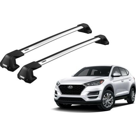 Barras THULE EDGE Flush para autos HYUNDAI Tucson desde 2015 - 2021
