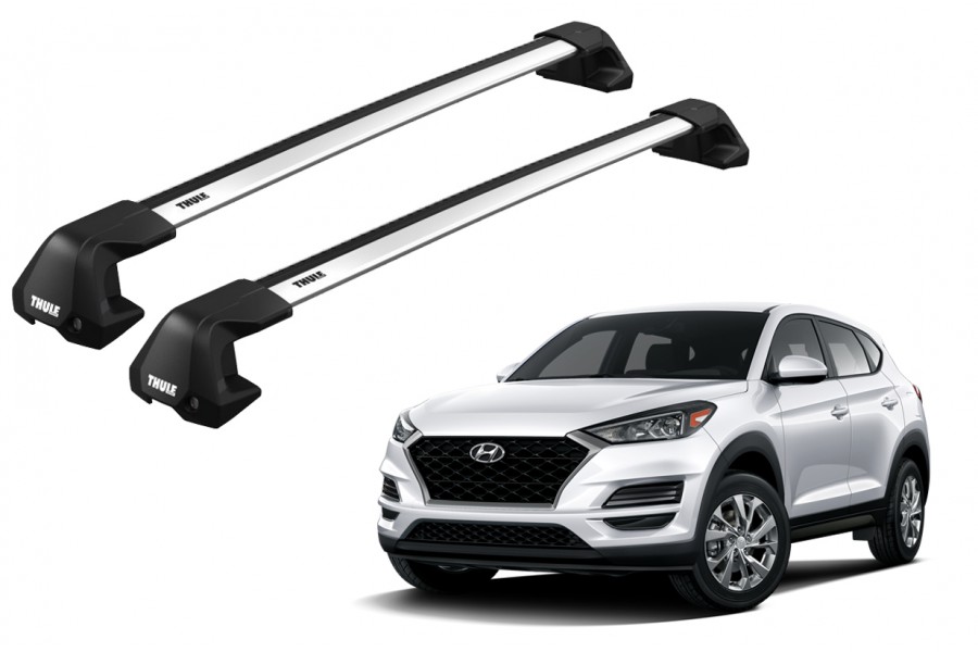 Barras THULE EDGE Flush para autos HYUNDAI Tucson desde 2015 - 2021