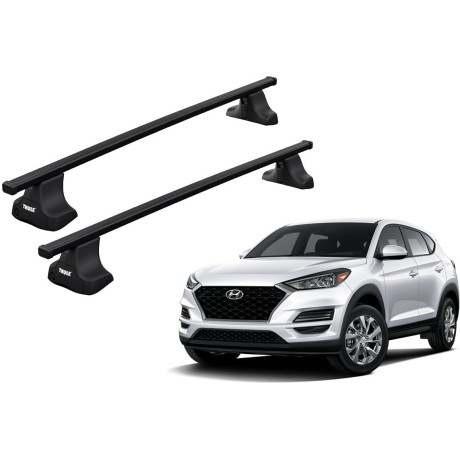 Barras THULE SquareBar para autos HYUNDAI Tucson desde 2015-2021