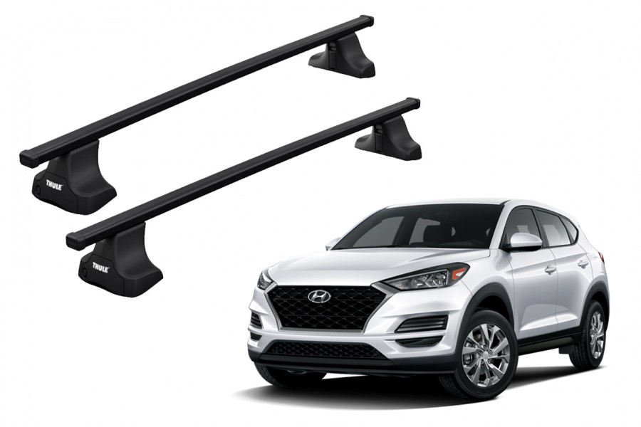 Barras THULE SquareBar para autos HYUNDAI Tucson desde 2015-2021
