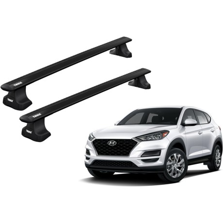 Barras THULE WingBar para autos HYUNDAI Tucson desde 2015 - 2021 negro