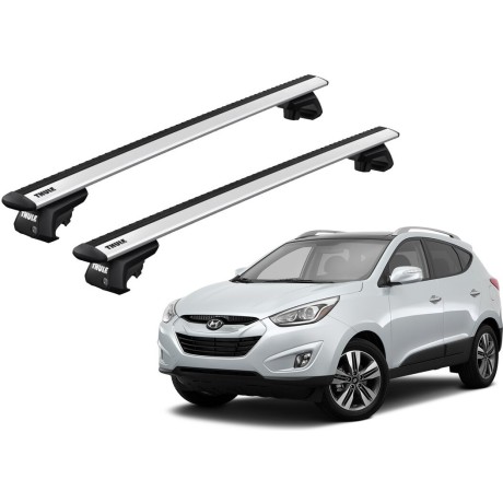 Barras THULE EVO WingBar para autos HYUNDAI Tucson 2010 a 2015