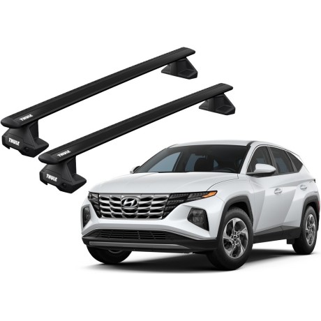 Barras THULE EVO WingBar para autos HYUNDAI Tucson desde 2021 negro