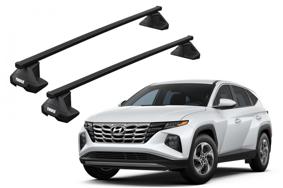 Barras THULE EVO SquareBar para autos HYUNDAI Tucson desde 2021