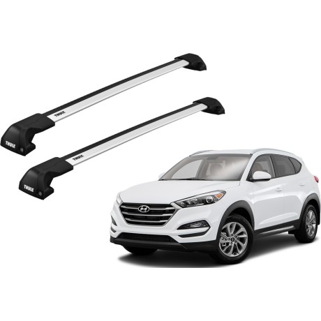 Barras THULE EDGE Flush para autos HYUNDAI Tucson 2015 a 2021