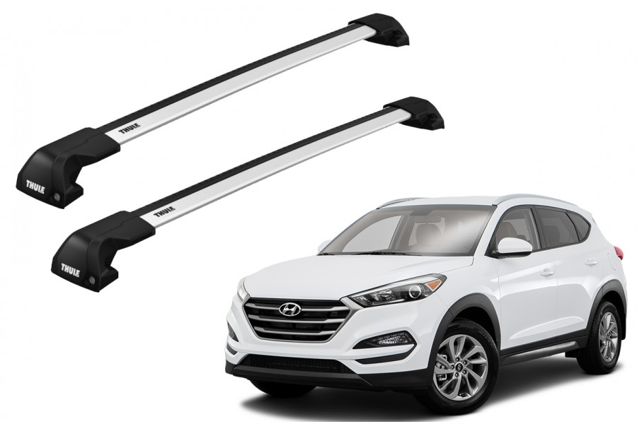 Barras THULE EDGE Flush para autos HYUNDAI Tucson 2015 a 2021