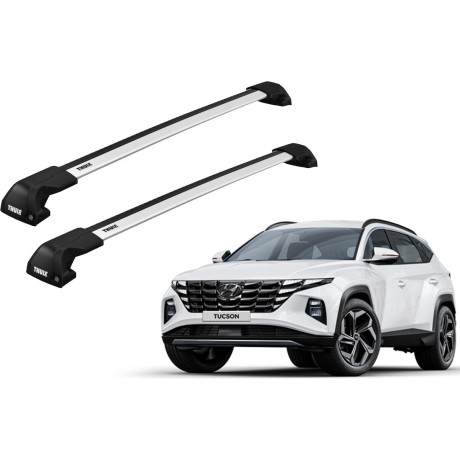 Barras THULE EDGE Flush para autos HYUNDAI Tucson desde 2021