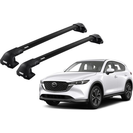 Barras THULE EDGE Flush para autos MAZDA CX-5 desde 2017 negro