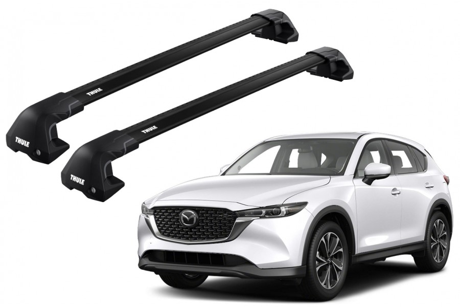 Barras THULE EDGE Flush para autos MAZDA CX-5 desde 2017 negro