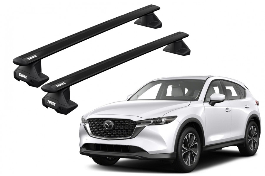 Barras THULE EVO WingBar para autos MAZDA CX-5 desde 2017 negro