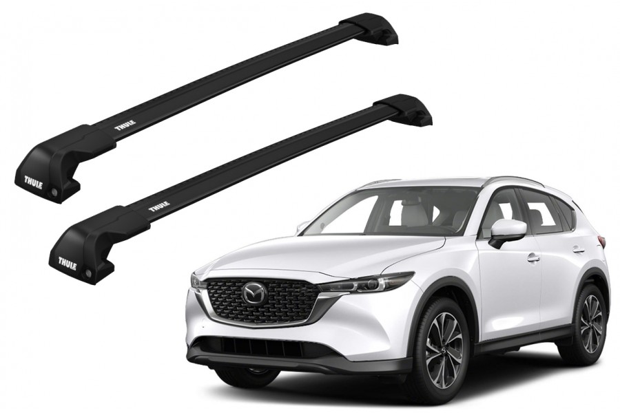 Barras THULE EDGE Flush para autos MAZDA CX-5 desde 2017 negro