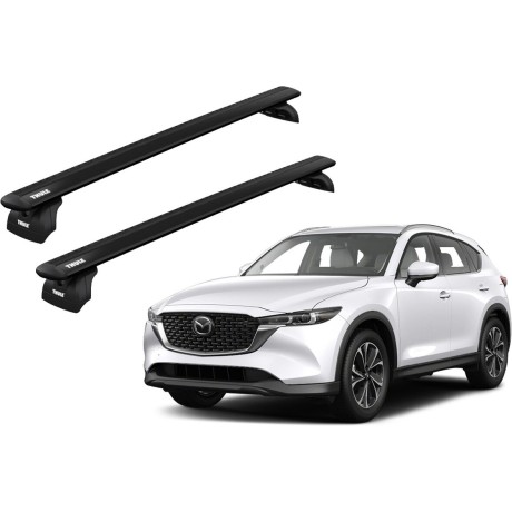 Barras THULE WingBar para autos MAZDA CX-5 desde 2017 negro