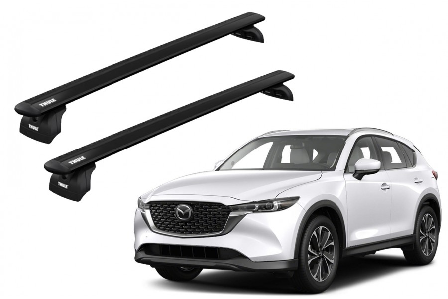Barras THULE WingBar para autos MAZDA CX-5 desde 2017 negro