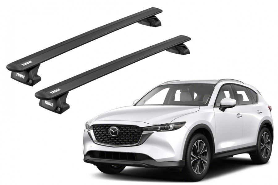 Barras THULE EVO WingBar para autos MAZDA CX-5 desde 2017 negro