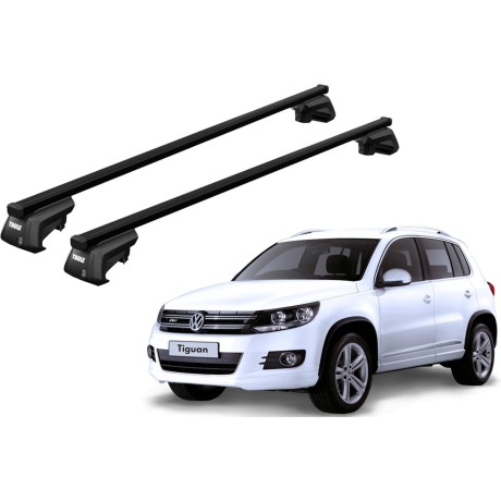 Barras THULE SmartRack XT para autos VOLKSWAGEN Tiguan desde 2016-2024