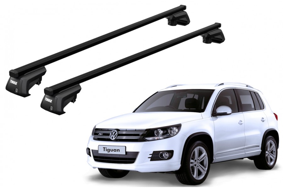 Barras THULE SmartRack XT para autos VOLKSWAGEN Tiguan desde 2016-2024