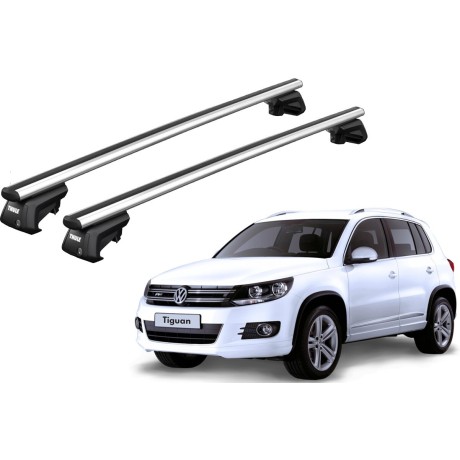 Barras THULE SmartRack XT AluBar para autos VOLKSWAGEN Tiguan desde 2016
