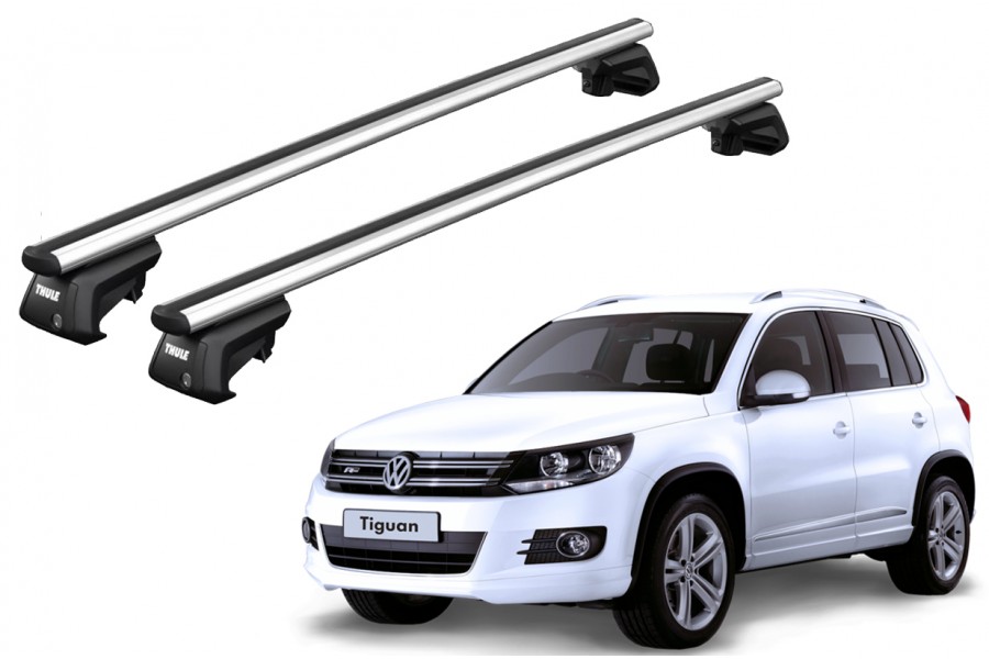 Barras THULE SmartRack XT AluBar para autos VOLKSWAGEN Tiguan desde 2016