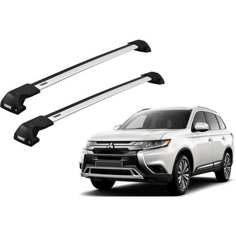 Barras THULE EDGE Flush para autos MITSUBISHI Outlander 2013 a 2021