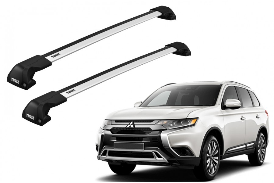 Barras THULE EDGE Flush para autos MITSUBISHI Outlander 2013 a 2021
