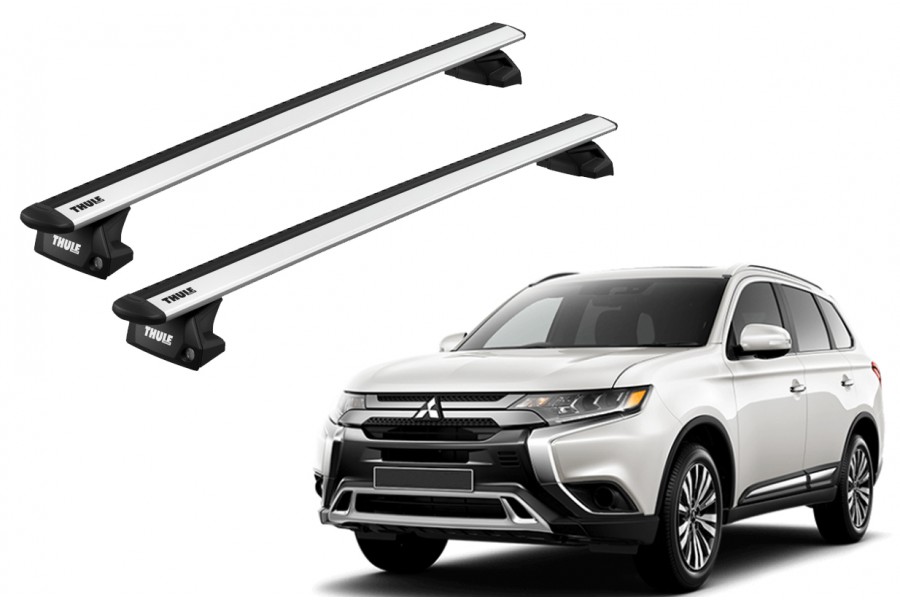 Barras THULE EVO WingBar para autos MITSUBISHI Outlander 2013 a 2021