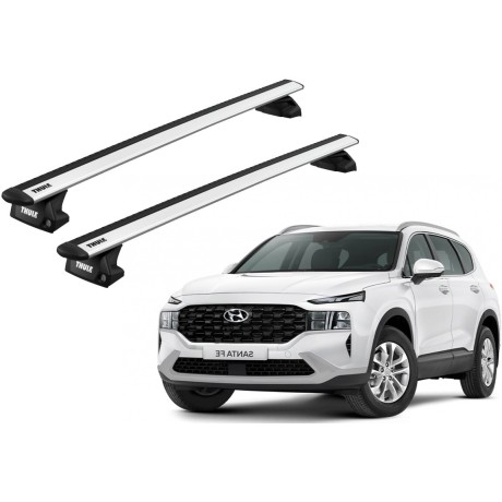 Barras THULE EVO WingBar para autos HYUNDAI Santa Fe desde 2018 - 2023