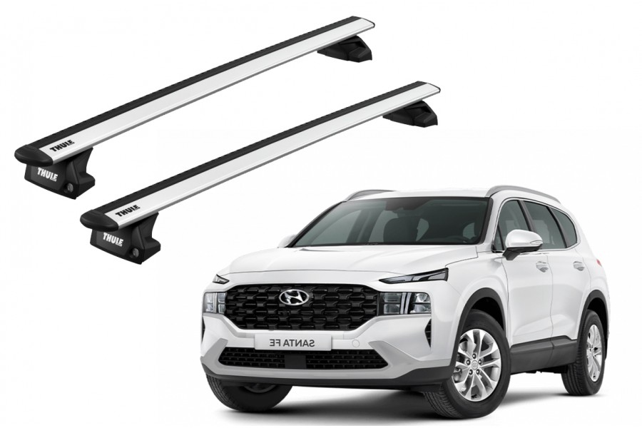 Barras THULE EVO WingBar para autos HYUNDAI Santa Fe desde 2018 - 2023