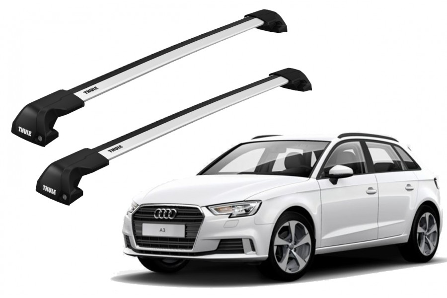 Barras THULE EDGE Flush para autos AUDI A3 Sportback 2013 a 2020
