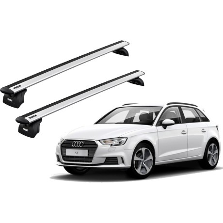 Barras THULE WingBar para autos AUDI A3 Sportback 2013 a 2020