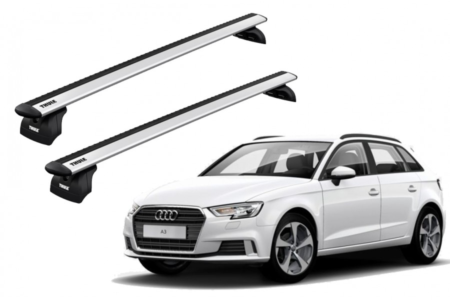 Barras THULE WingBar para autos AUDI A3 Sportback 2013 a 2020