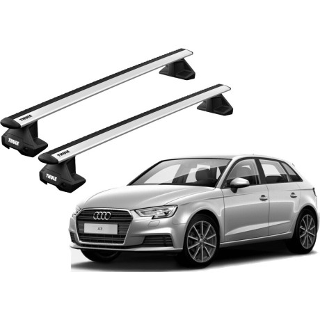 Barras THULE EVO WingBar para autos AUDI A3 2012 a 2020