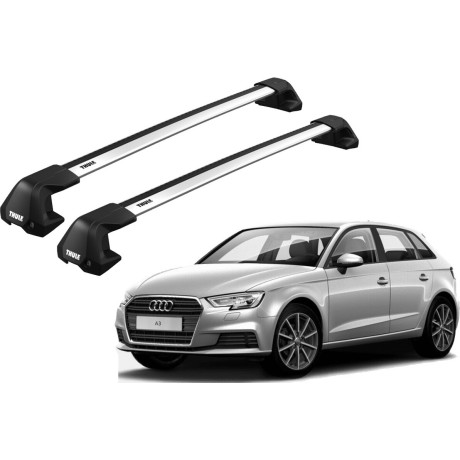 Barras THULE EDGE Flush para autos AUDI A3 2012 a 2020