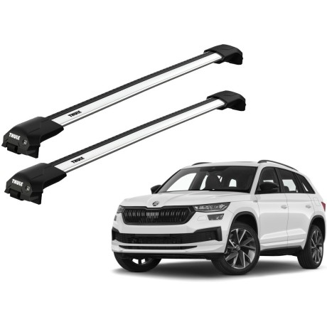Barras THULE EDGE Flush para autos SKODA Kodiaq desde 2017
