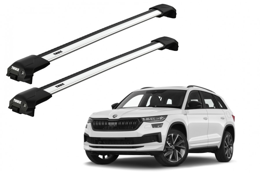 Barras THULE EDGE Flush para autos SKODA Kodiaq desde 2017