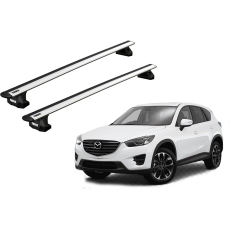 Barras THULE EVO WingBar para autos MAZDA CX-5 2012 a 2017