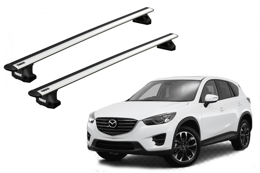 Barras THULE EVO WingBar para autos MAZDA CX-5 2012 a 2017