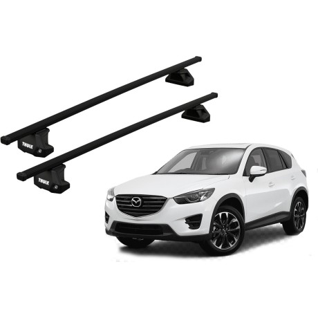 Barras THULE EVO SquareBar para autos MAZDA CX-5 2012 a 2017