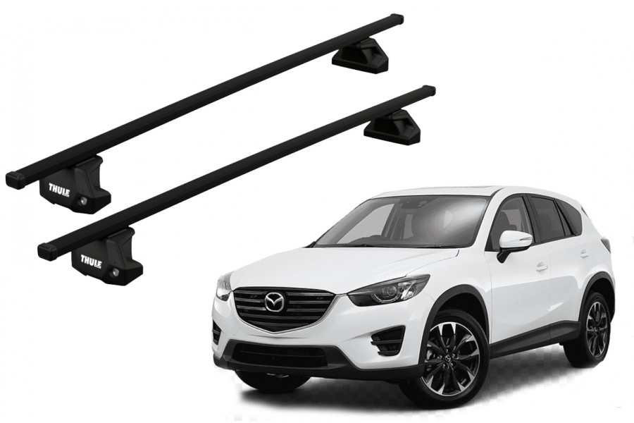 Barras THULE EVO SquareBar para autos MAZDA CX-5 2012 a 2017