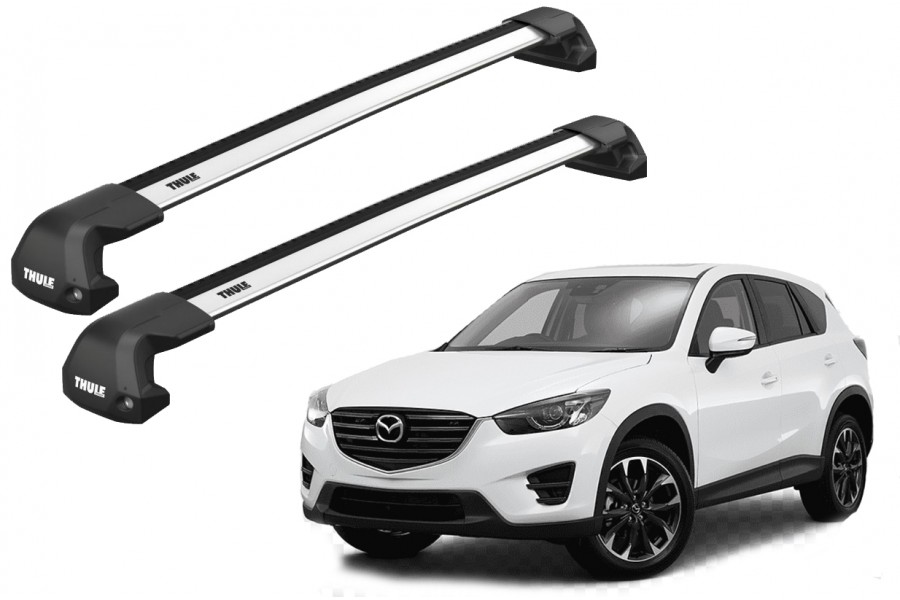Barras THULE EDGE Flush para autos MAZDA CX-5 2012 a 2017