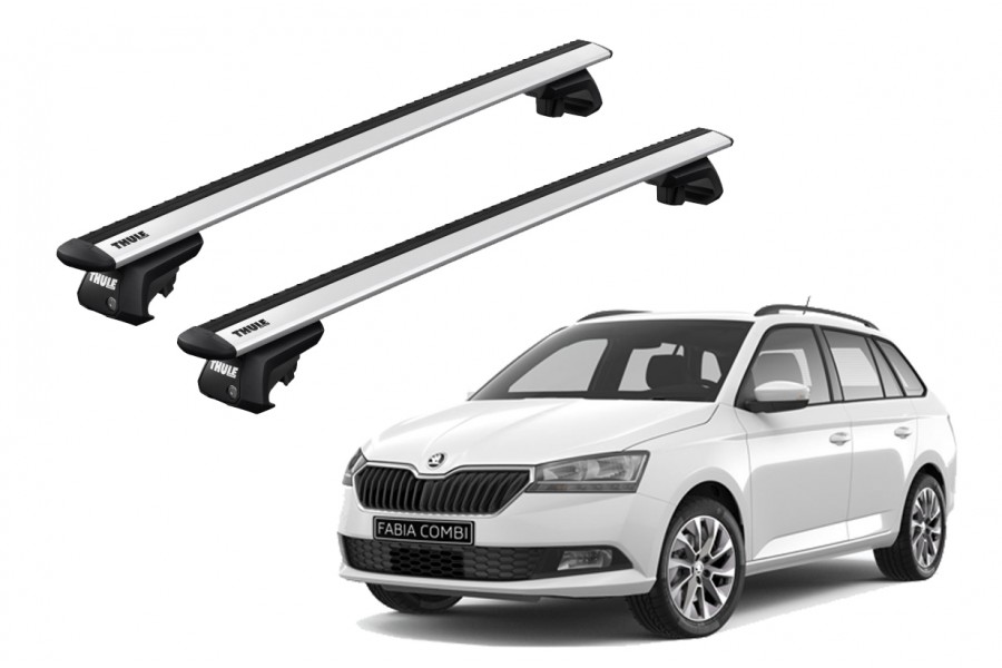 Barras THULE EVO WingBar para autos SKODA Fabia desde 2015-2021